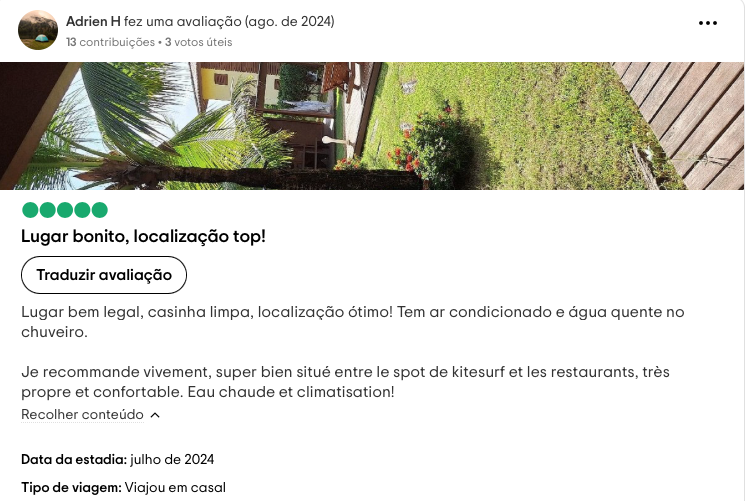 Tripadivsor evaluation